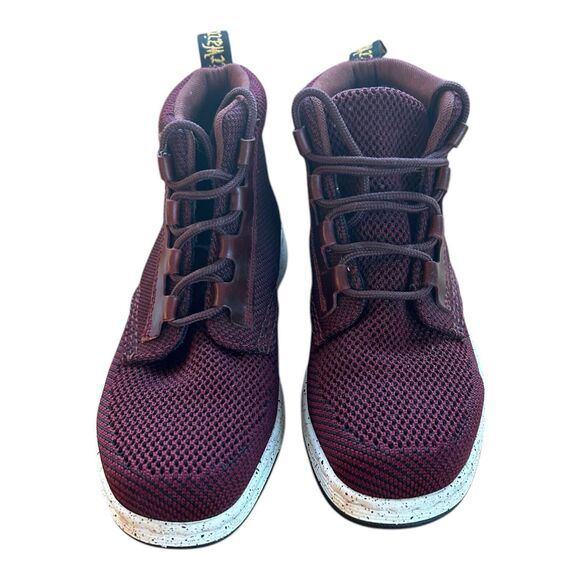 Dr Martens Telkes Knit Boots in Burgundy/ Maroon woman's size‎ 6 - Picture 3 of 9
